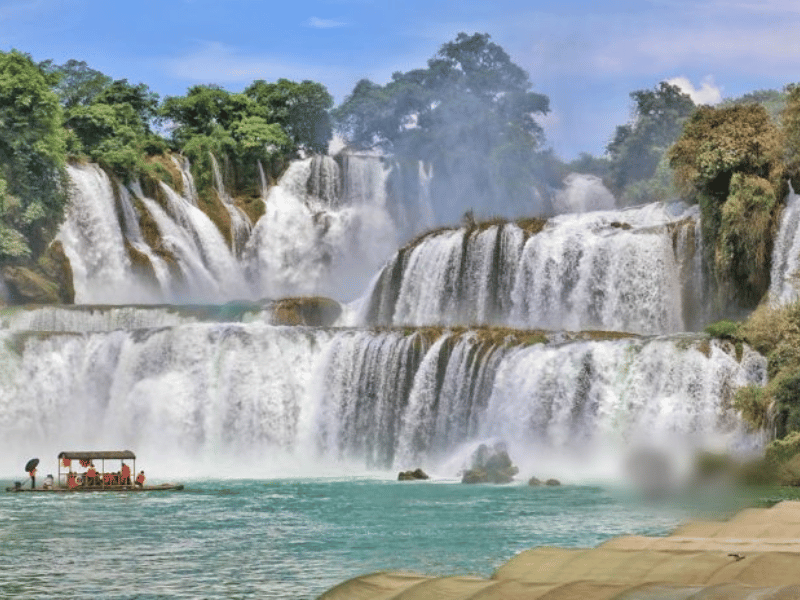 cascata di ban gioc