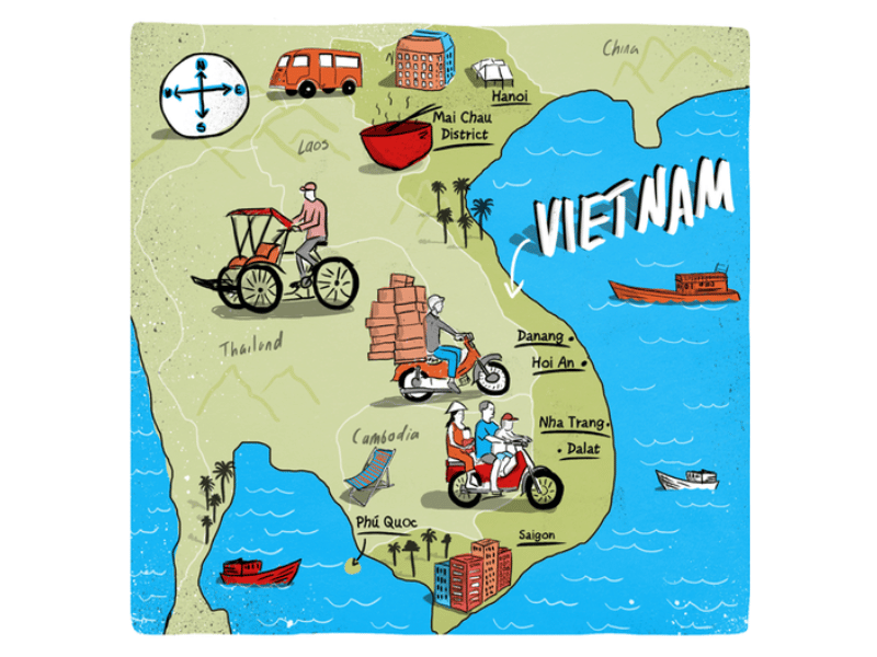 tour vietnam, cambogia e laos