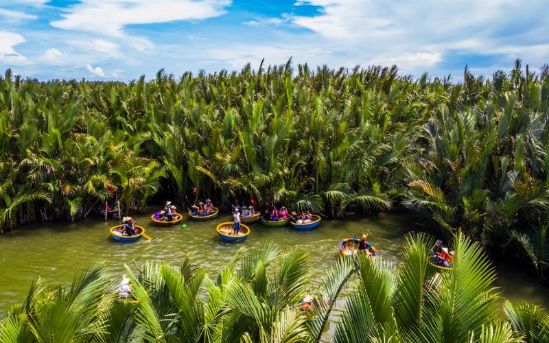 <span>Giorno 7</span> Cam Thanh Coconut Water Jungle - Hoi An Ancient Town (Co/P)